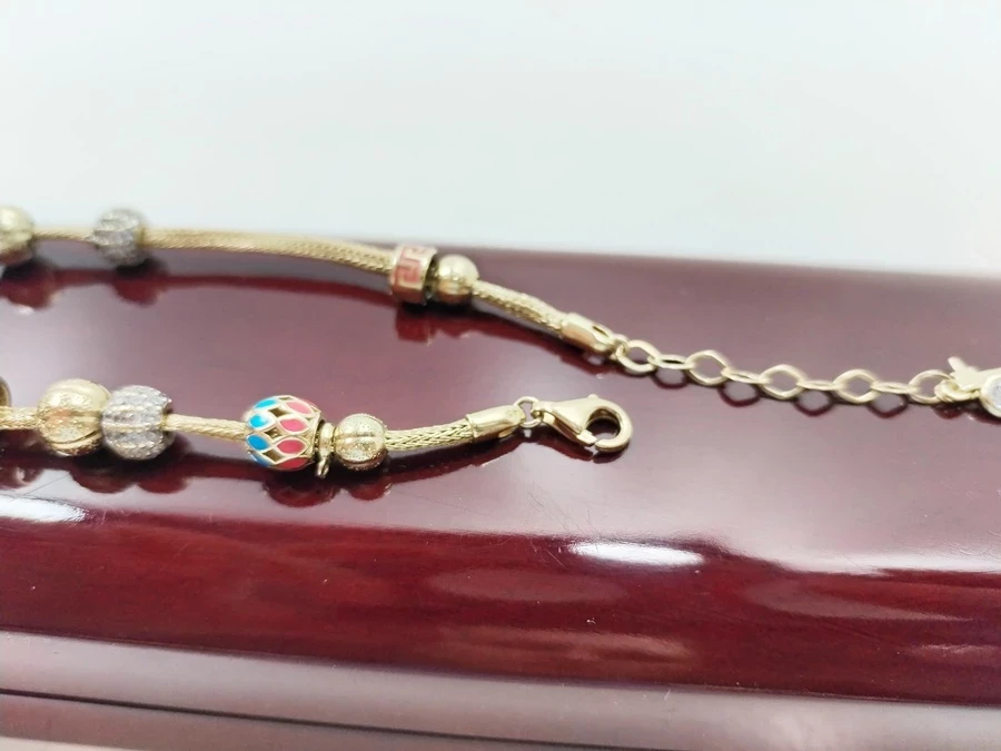 zlota-bransoletka-585-14k-855g-20cm-dlugosc-calkowita-4700