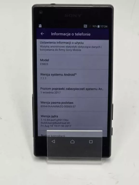 telefon-sony-xperia-z5-332gb-opis-ean-gtin-7311271544302