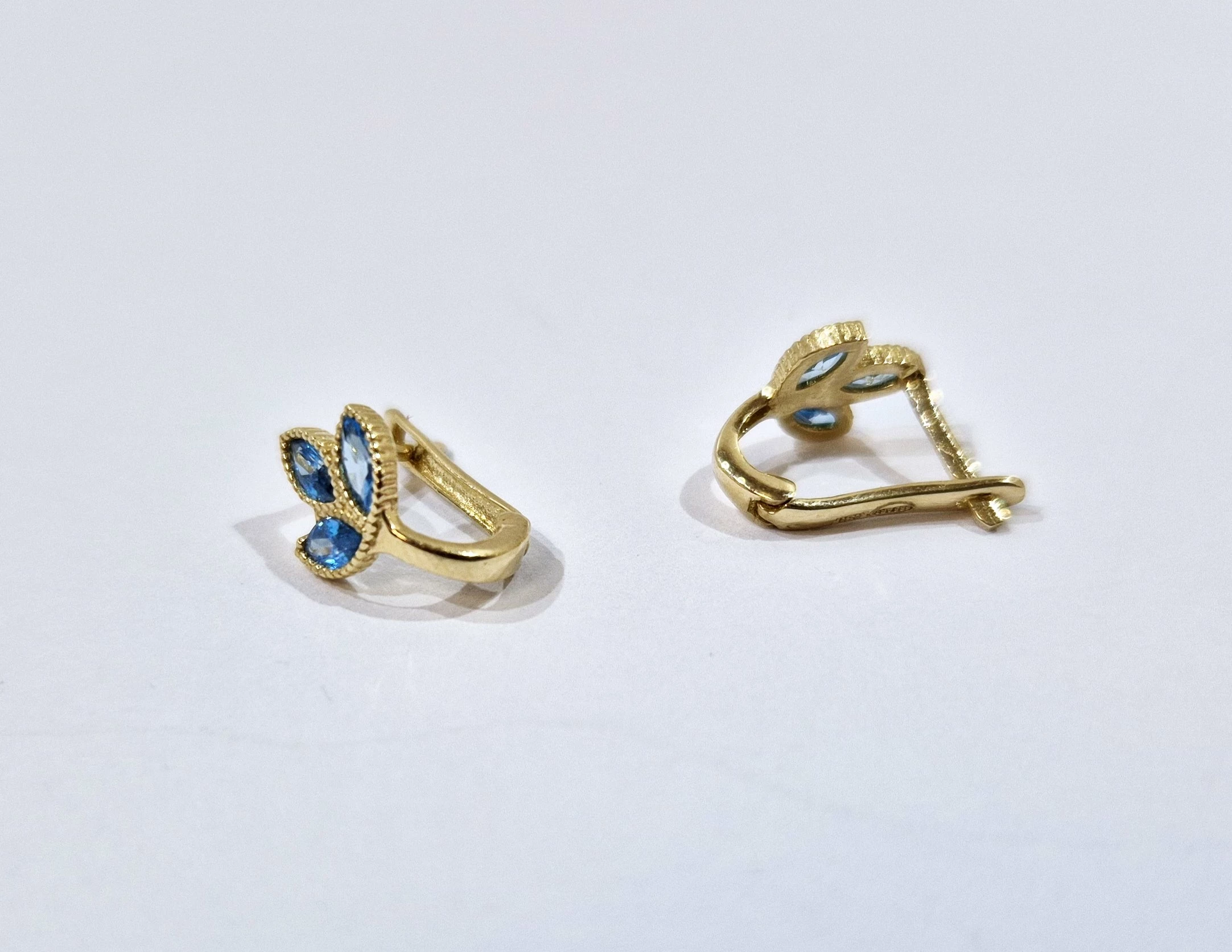 zloto-585-14k-zlote-kolczyki-listki-turkusowe-cyrkonie-113g-material-15835-2