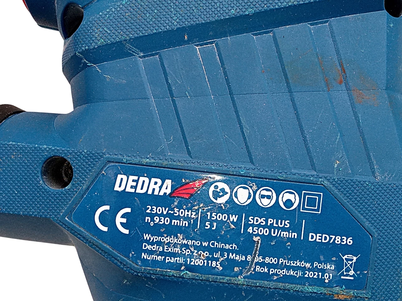 mlot-udarowo-obrotowy-dedra-ded7836-sds-1500w-5j-930-obrmin-walizka-energia-udaru-500