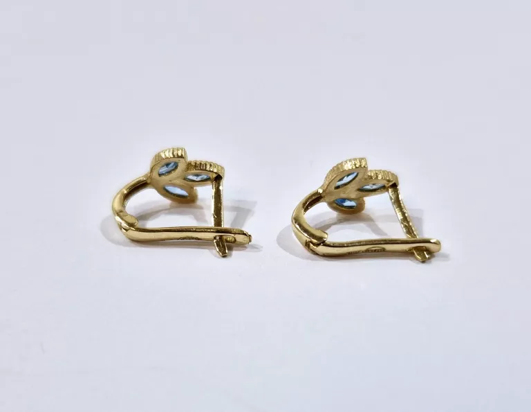 zloto-585-14k-zlote-kolczyki-listki-turkusowe-cyrkonie-113g-rodzaj-zapiecia-2207-4