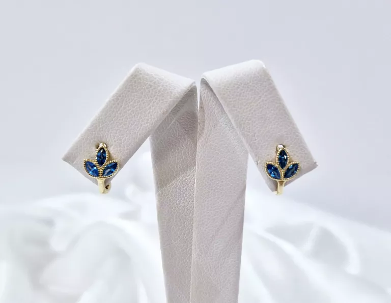 zloto-585-14k-zlote-kolczyki-listki-turkusowe-cyrkonie-113g-ean-gtin-5905868205312