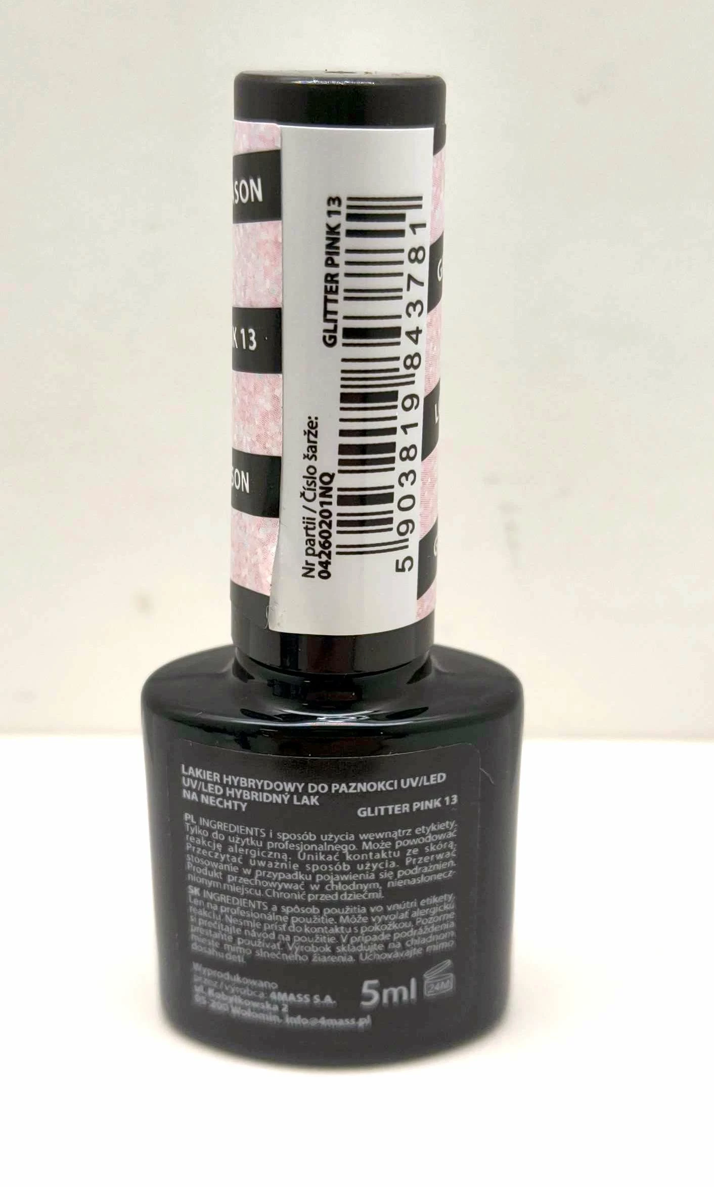 lakier-hybrydowy-niuqi-glitter-pink-13-ean-gtin-5903819819090