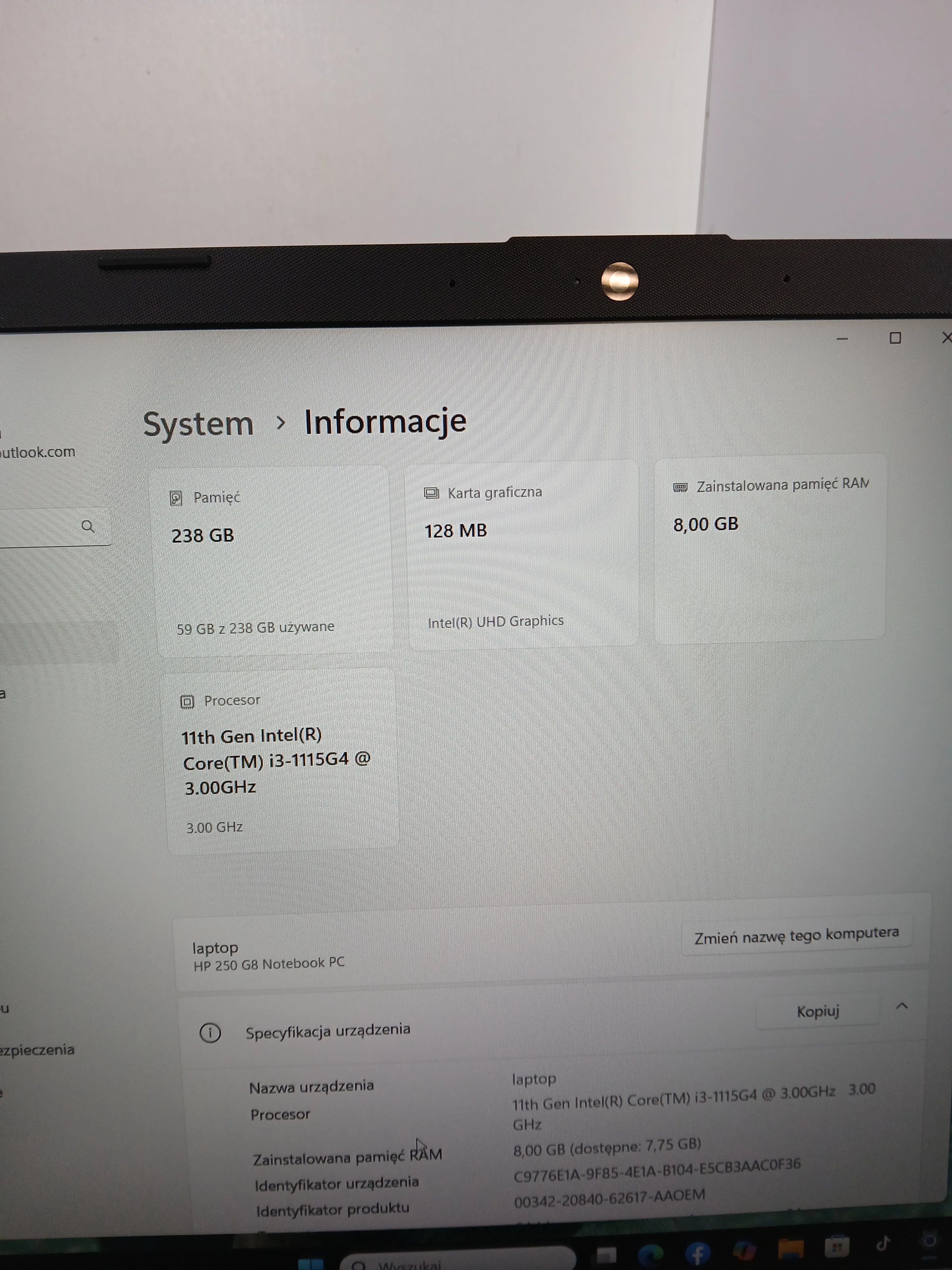 laptop-hp-250-g8-256gb-intel-core-i3-ean-gtin-196337609617