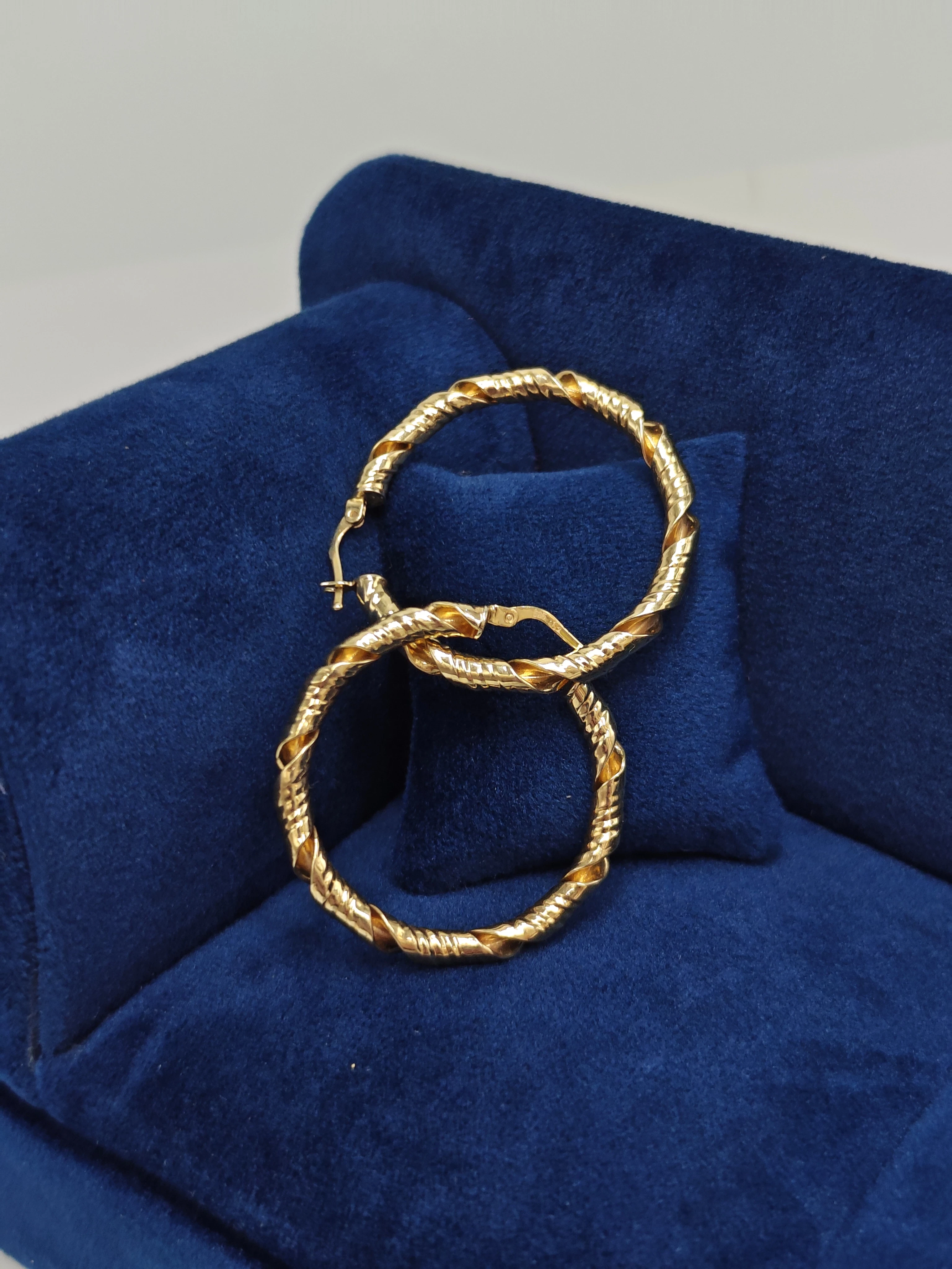 zlote-kolczyki-duze-kola-przeplatane-572g-585-powystawowe-grunwaldzka-52-gdansk