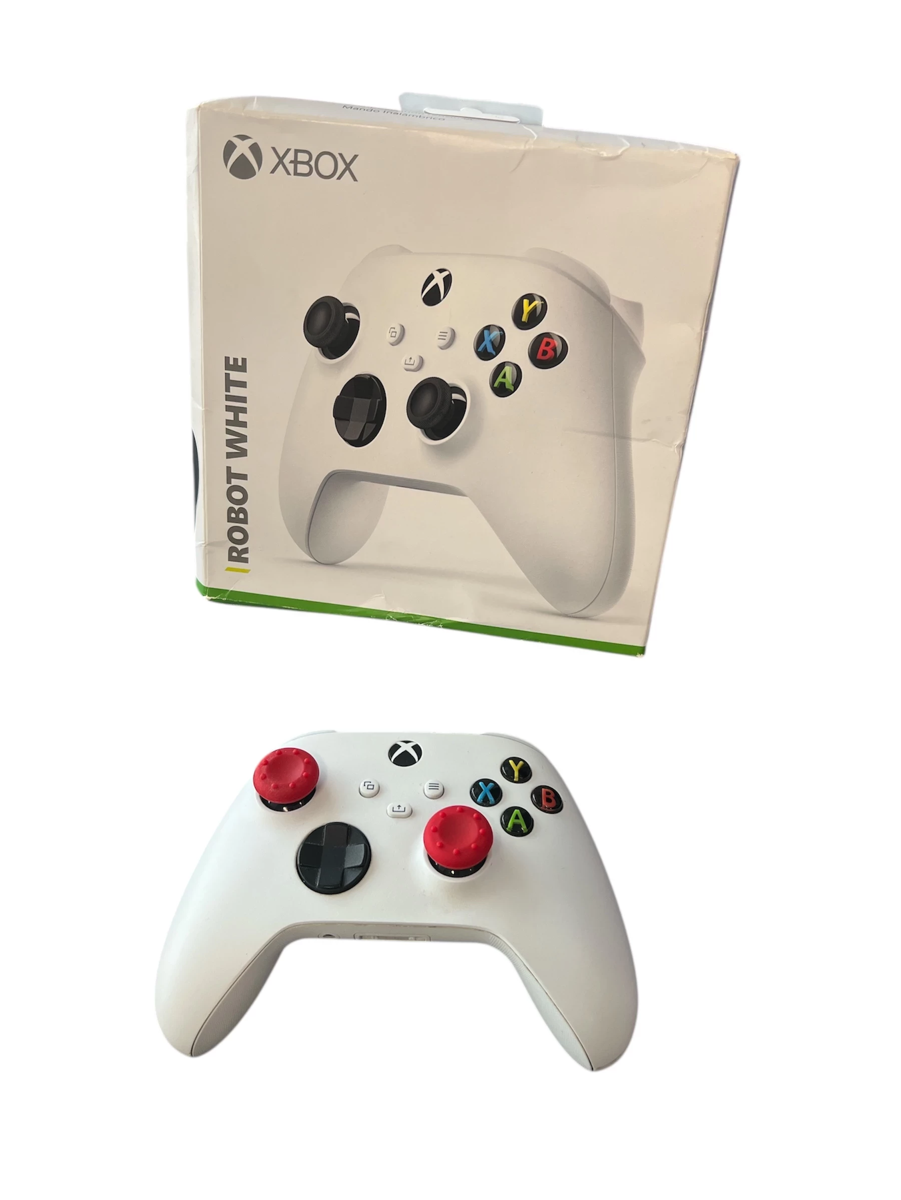 PAD KONTROLER XBOX ROBOT WHITE | Pady | Loombard.pl
