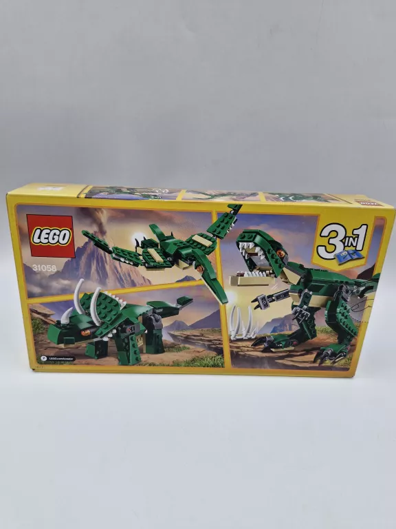 klocki-lego-creator-31058-3w1-potezne-dinozaury-ean-gtin-5906040382197