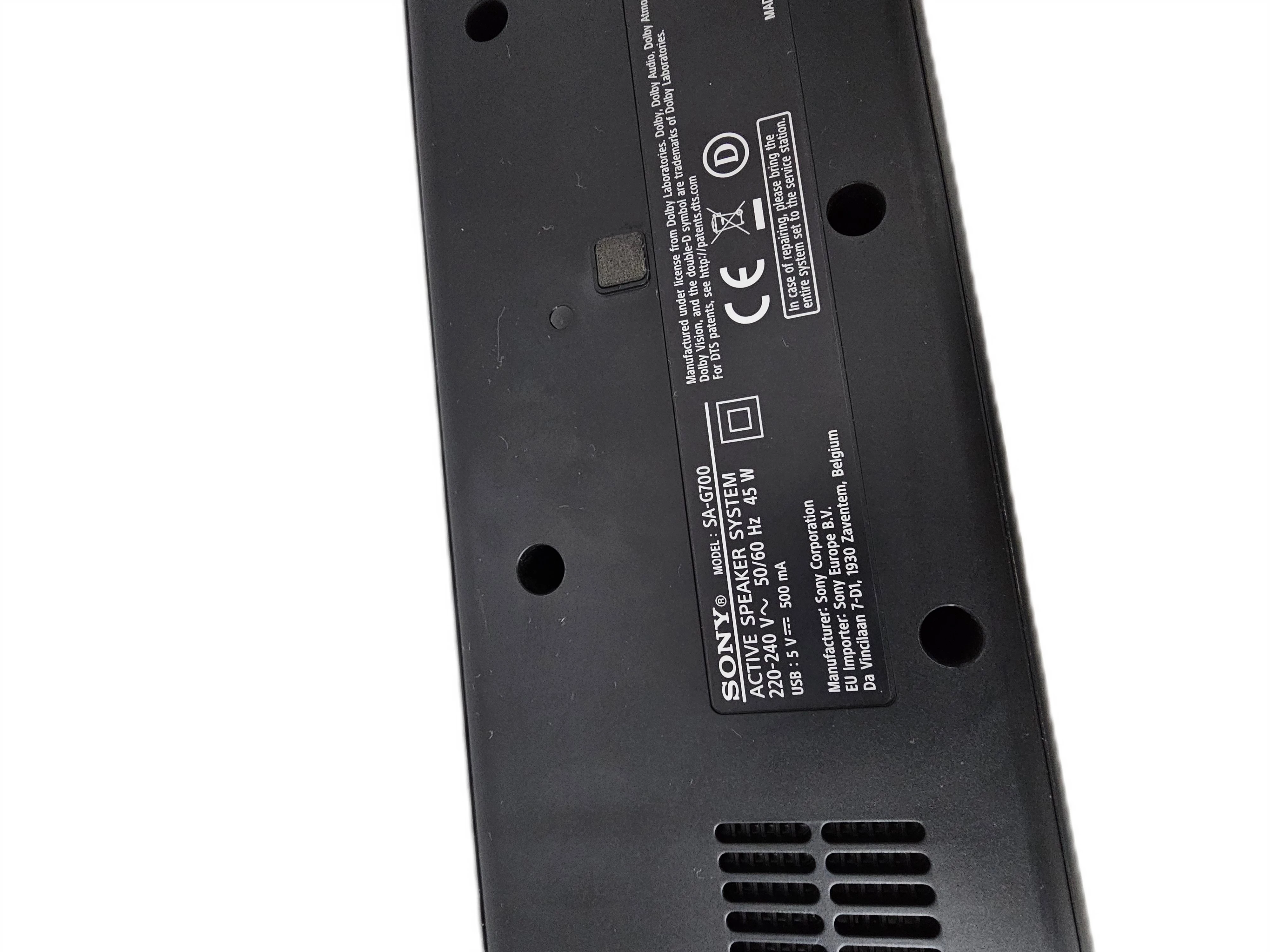 soundbar-sony-sa-g700-subwoofer-sony-sa-wg700-pilot-kable-model-ht-g700