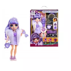 RAINBOW HIGH LALKA CRYSTAL FASHION DOLL VIOLET 121404 LALECZKA KRYSZTAŁ +A