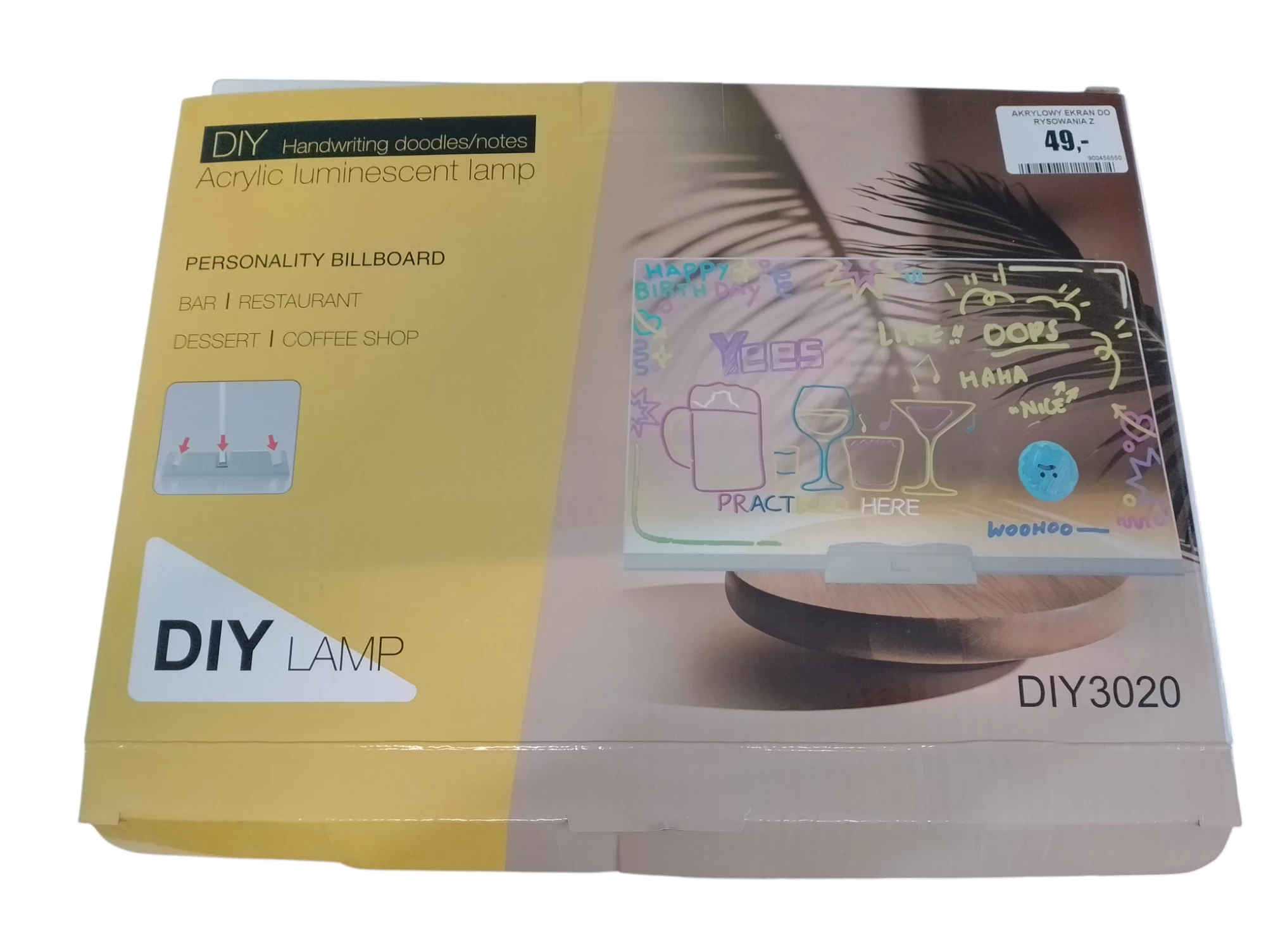 akrylowy-ekran-do-rysowania-z-podstawka-podswietlany-diy3020-stan-11323-2