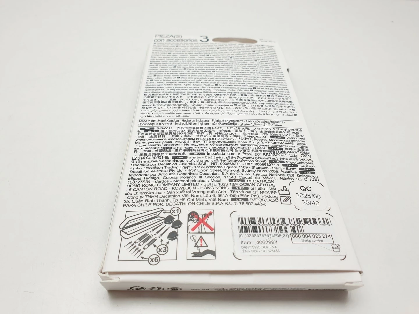 lotki-do-darta-canaveral-s920-stan-fabryczny-ean-gtin-3583787674208