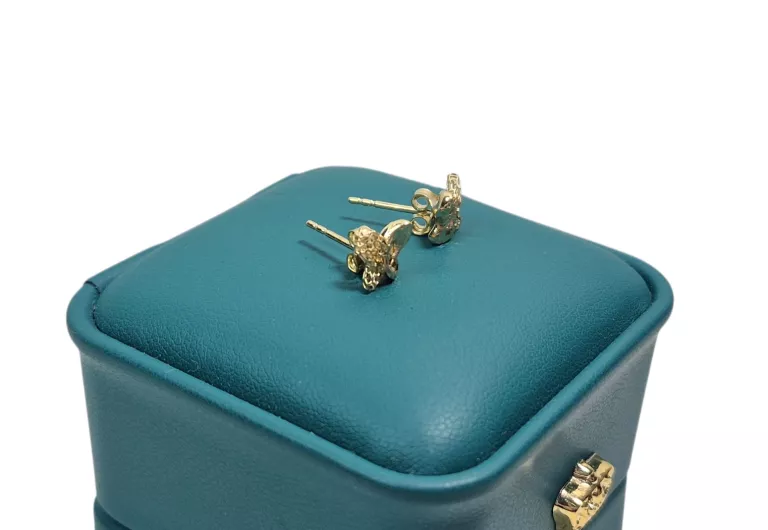 delikatne-zlote-kolczyki-motylki-585-094g-stan-11323-2