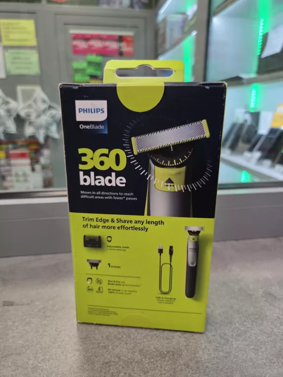 golarka-philips-oneblade-360-nasadka-grzebieniowa-5w1-qp273423-stan-11323-2