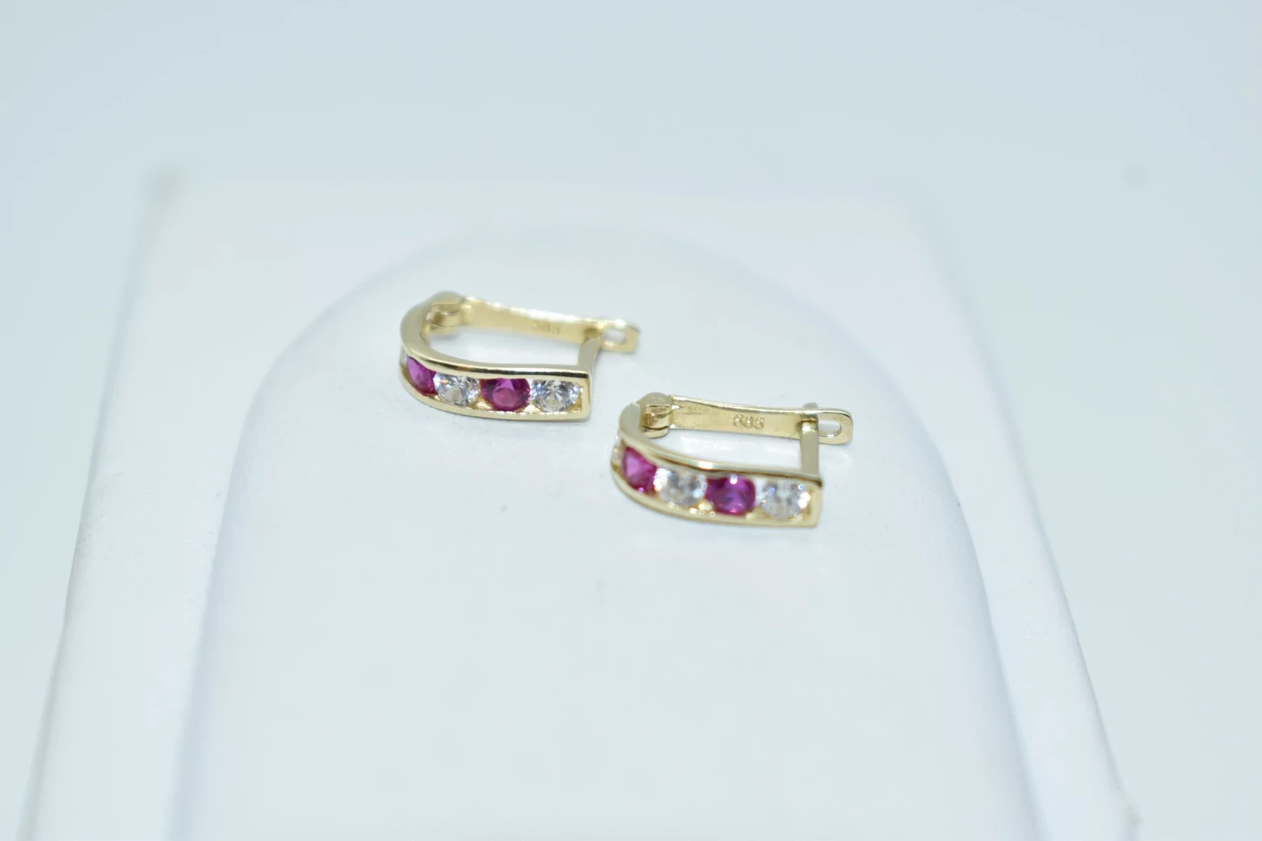 piekne-zlote-kolczyki-585-101g-cyrkonie-stan-11323-2