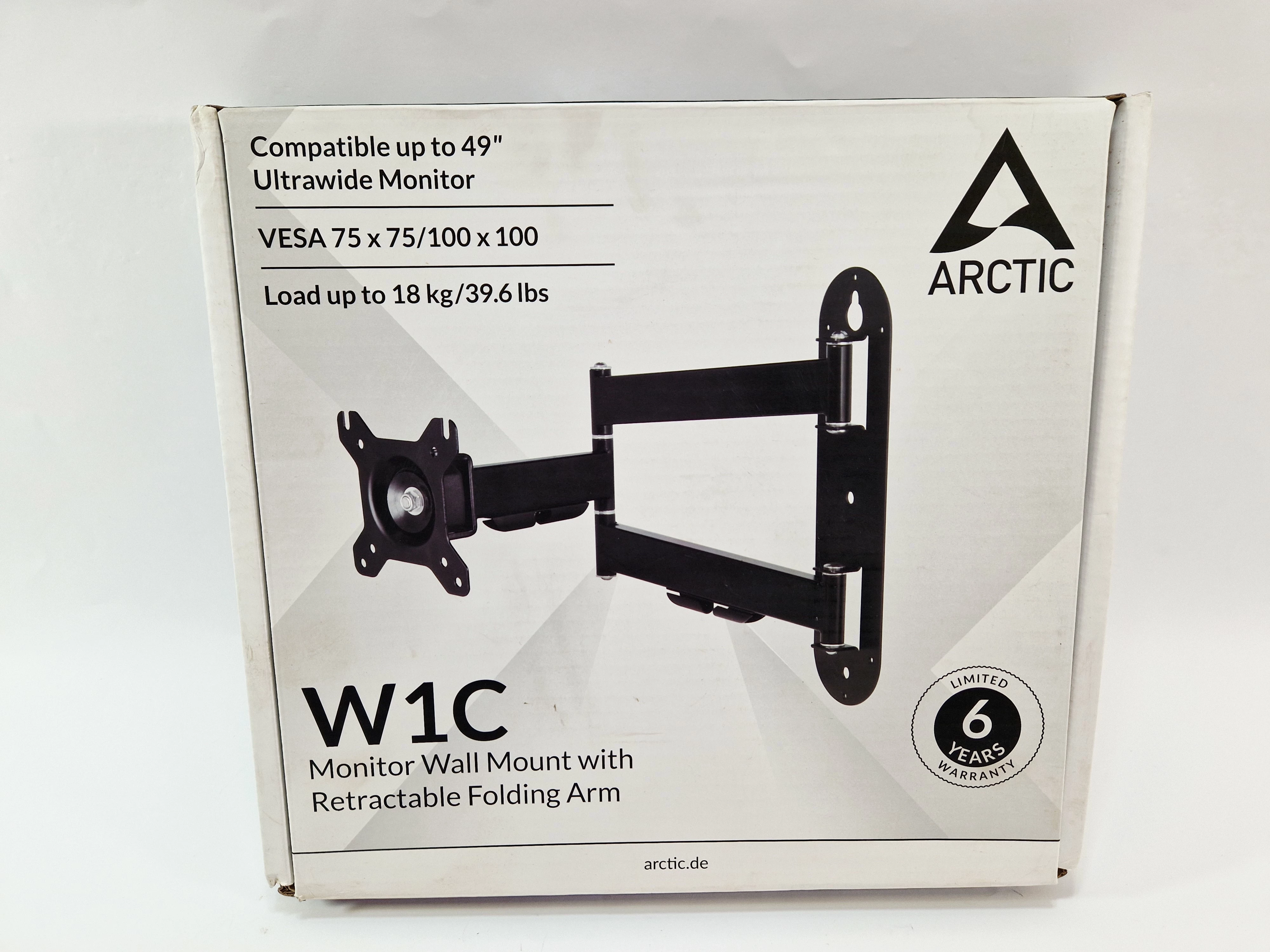 uchwyt-scienny-do-monitora-arctic-w1c-vesa-75-x-75100-x-100-18kg-ean-gtin-4895213701914