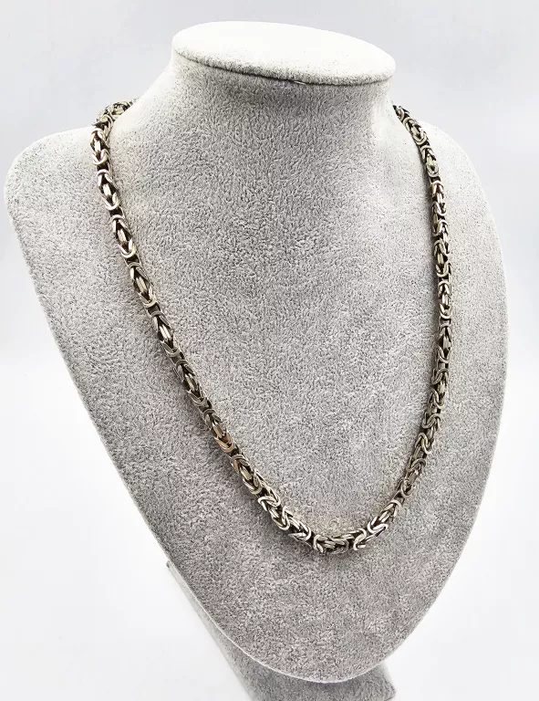 srebrny-lancuszek-splot-krolewski-5860gr-p925-stan-11323-2