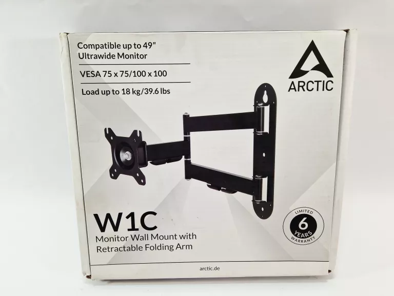 uchwyt-scienny-do-monitora-arctic-w1c-vesa-75-x-75100-x-100-18kg-ean-gtin-4895213701914
