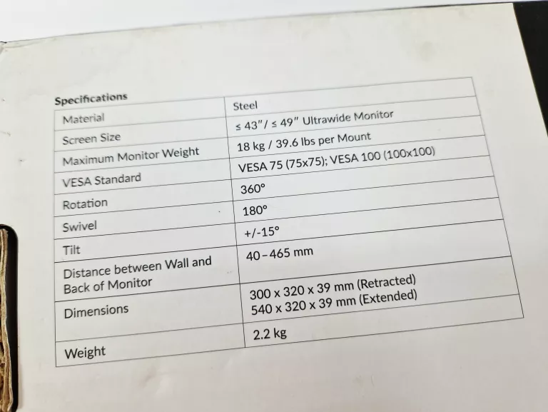 uchwyt-scienny-do-monitora-arctic-w1c-vesa-75-x-75100-x-100-18kg-stan-11323-238058