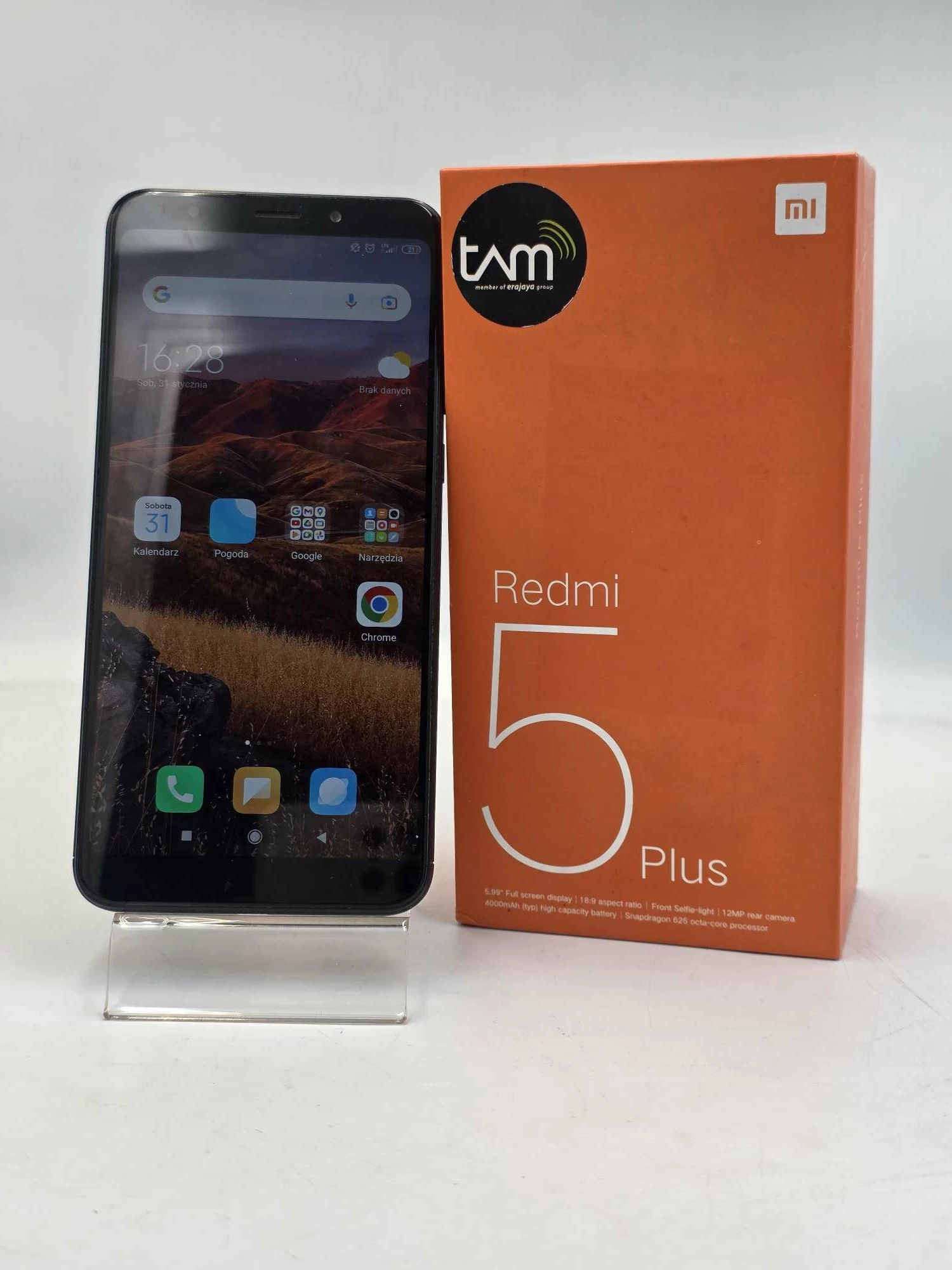 telefon-xiaomi-redmi-5-plus-pudelko-ean-gtin-6941059601302
