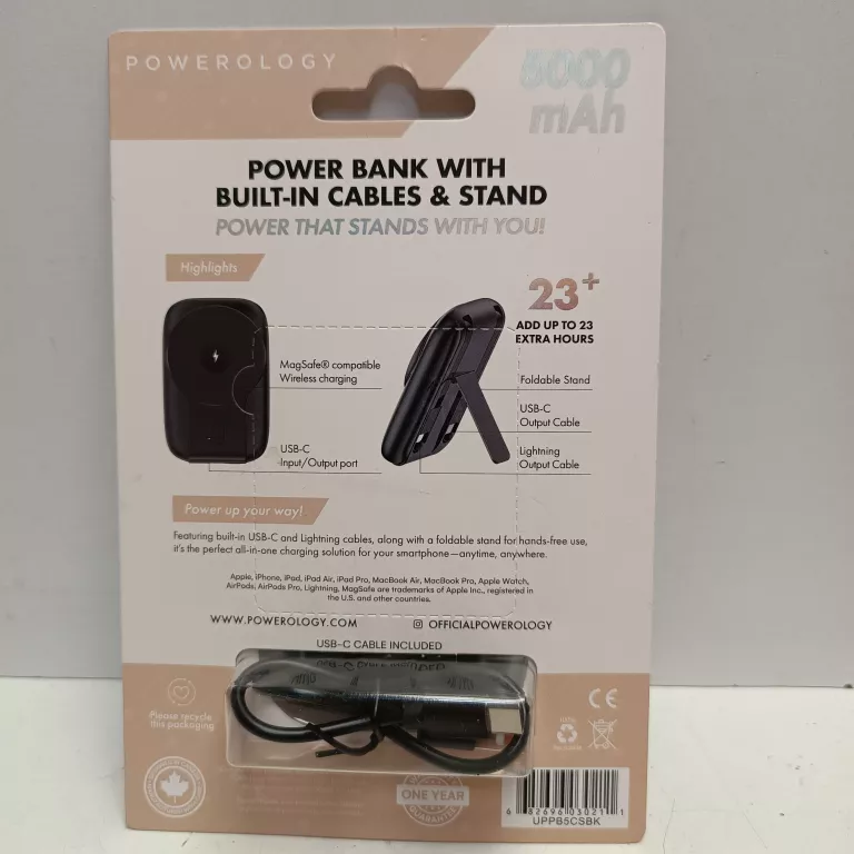 powerbank-powerology-5000-mah-z-kablami-stojakiem-magsafe-kod-producenta-powerology