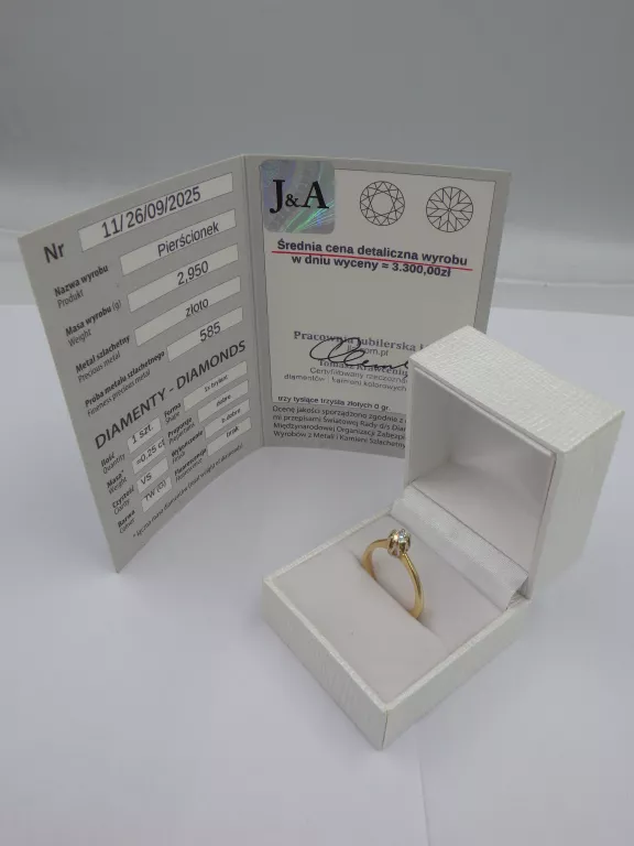 piekny-zloty-pierscionek-z-diamentem-025ct-295g-585-r14-dabrowszczakow-26-swarzedz