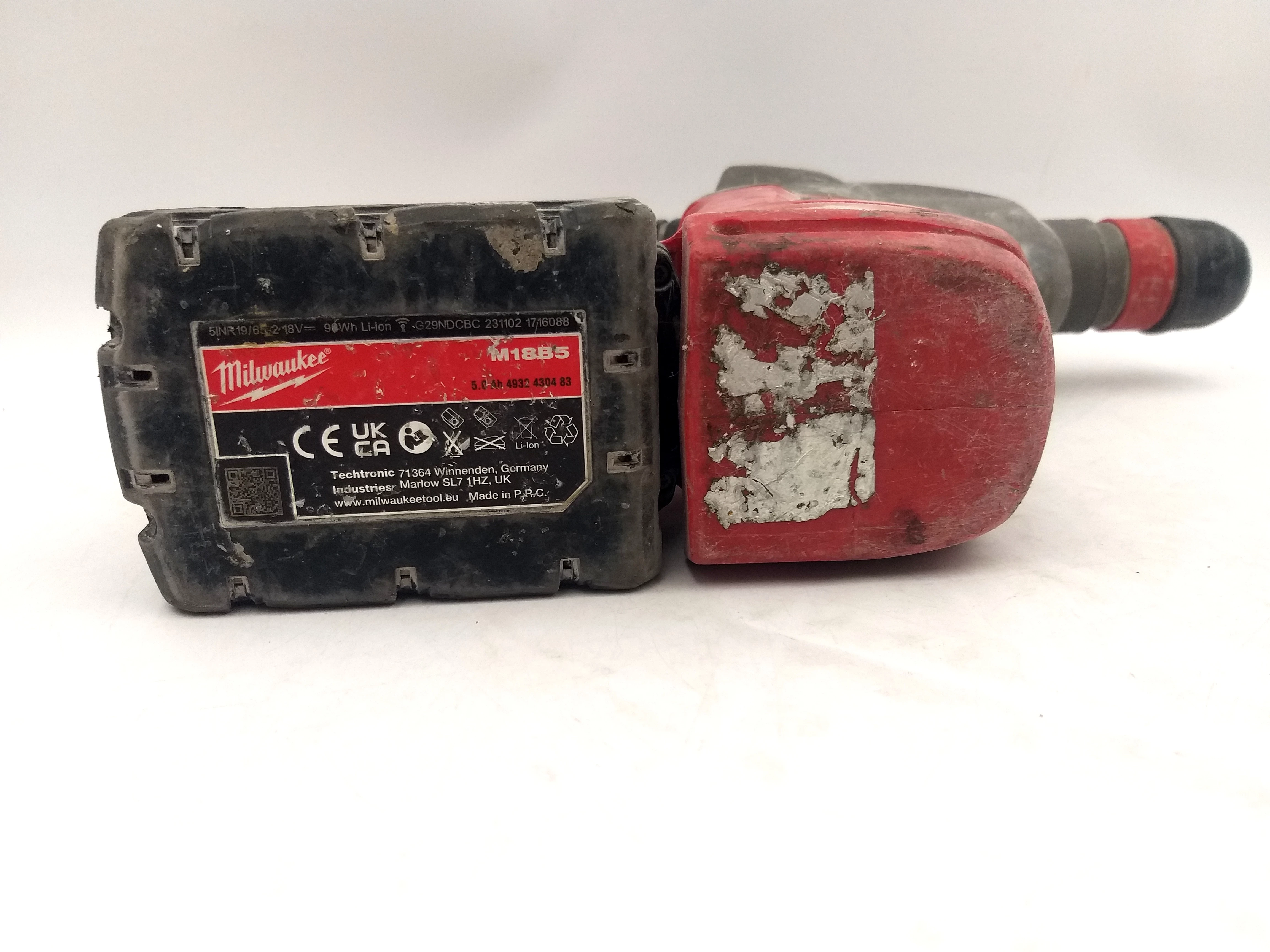 mlot-udarowy-sds-plus-milwaukee-m18-chx-aku-50-ah-zasilanie-209202-1769478
