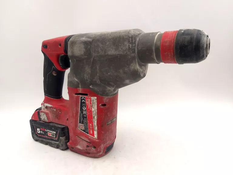 mlot-udarowy-sds-plus-milwaukee-m18-chx-aku-50-ah-stan-11323-2