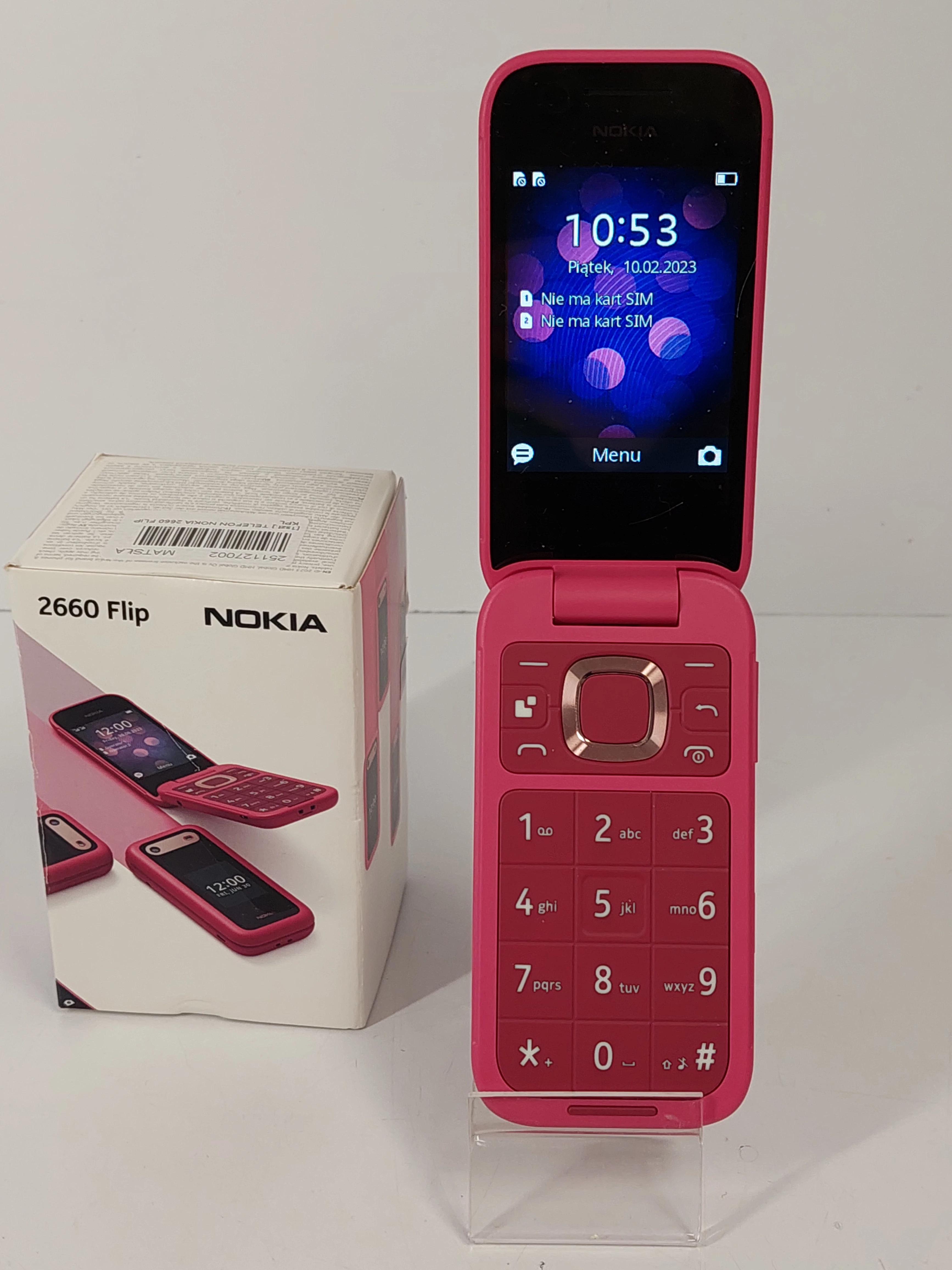 telefon-komorkowy-nokia-2660-flip-64-mb-128-mb-4g-lte-rozowy-ean-gtin-6438409102980