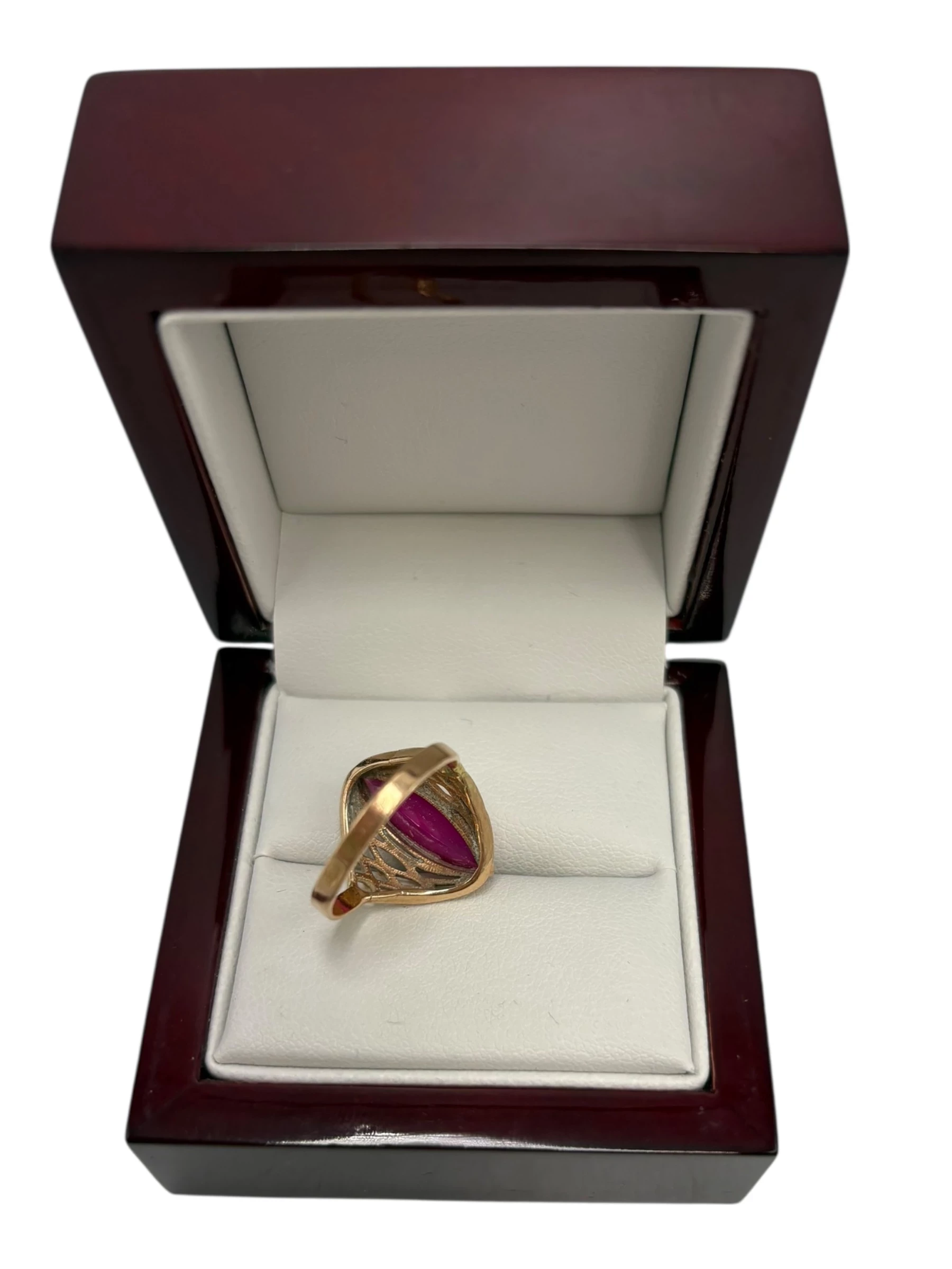 piekny-zloty-pierscionek-z-rozowym-oczkiem-proba-585-material-15835-2