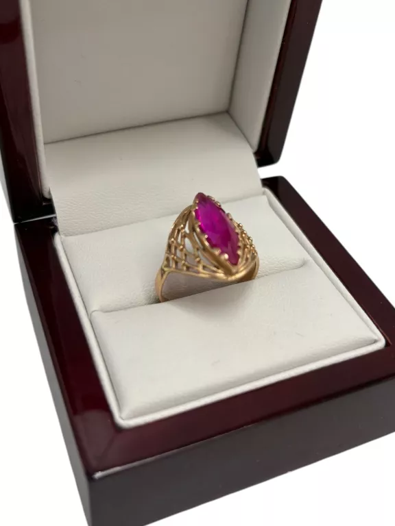 piekny-zloty-pierscionek-z-rozowym-oczkiem-proba-585-plec-15851-1