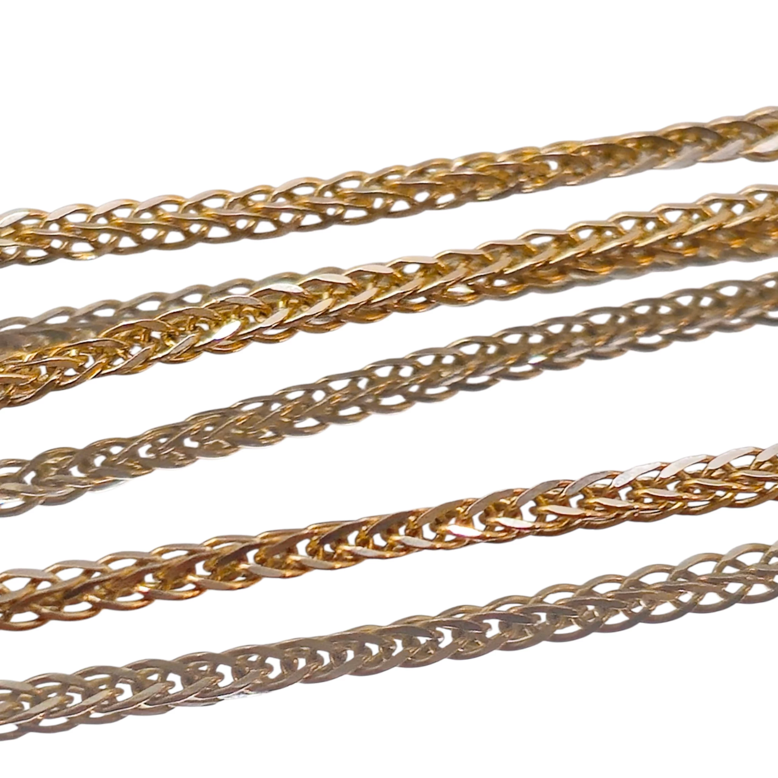 piekny-zloty-lancuszek-lisi-ogon-dlugosza-45-nowy-sacz-sj