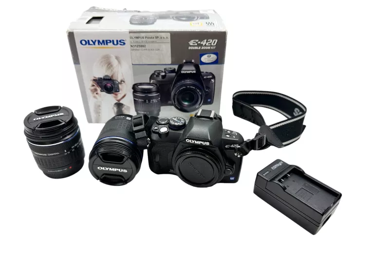 aparat-olympus-e-420-2-obiektywy-grojecka-79-warszawa