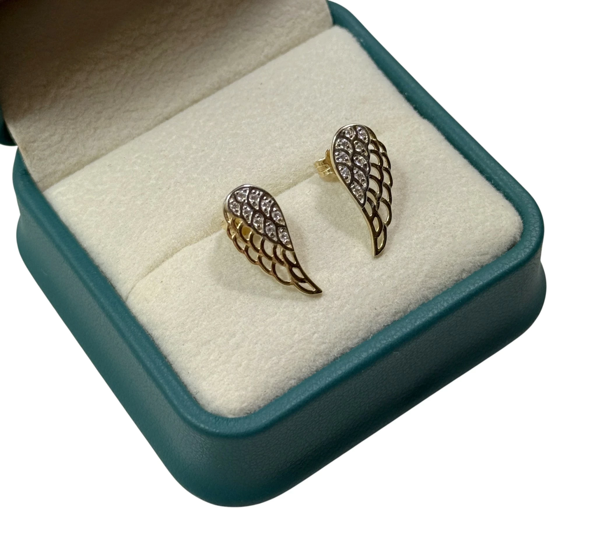 piekne-zlote-kolczyki-skrzydla-179g-585-wp-8-slupsk