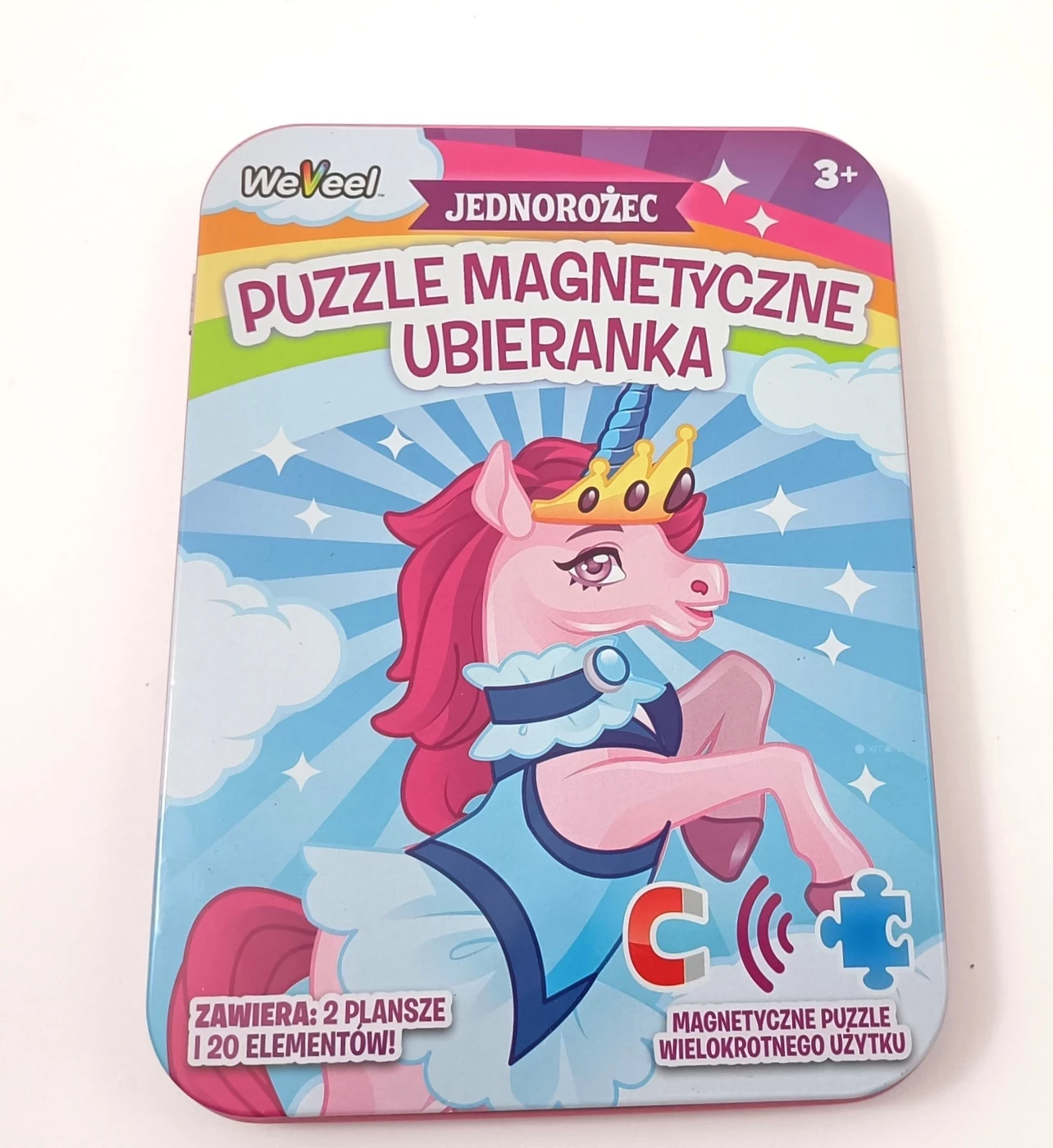 weveel-puzzle-magnetyczne-ubieranka-jednorozec-fredry-plac-targowy-ledziny