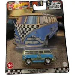 HOT WHEELS VOLKSWAGEN DELUXE STATION WAGON NIEBIESKI PREMIUM BOULEVARD #44