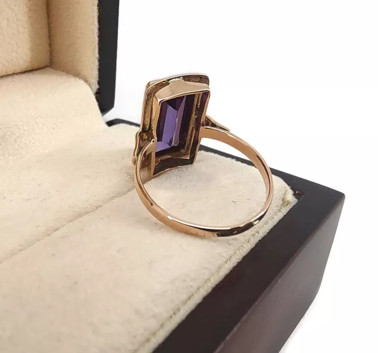 piekny-zloty-pierscionek-z-fioletowym-kamieniem-p585-371g-rozm16-kolor-249512-1647429