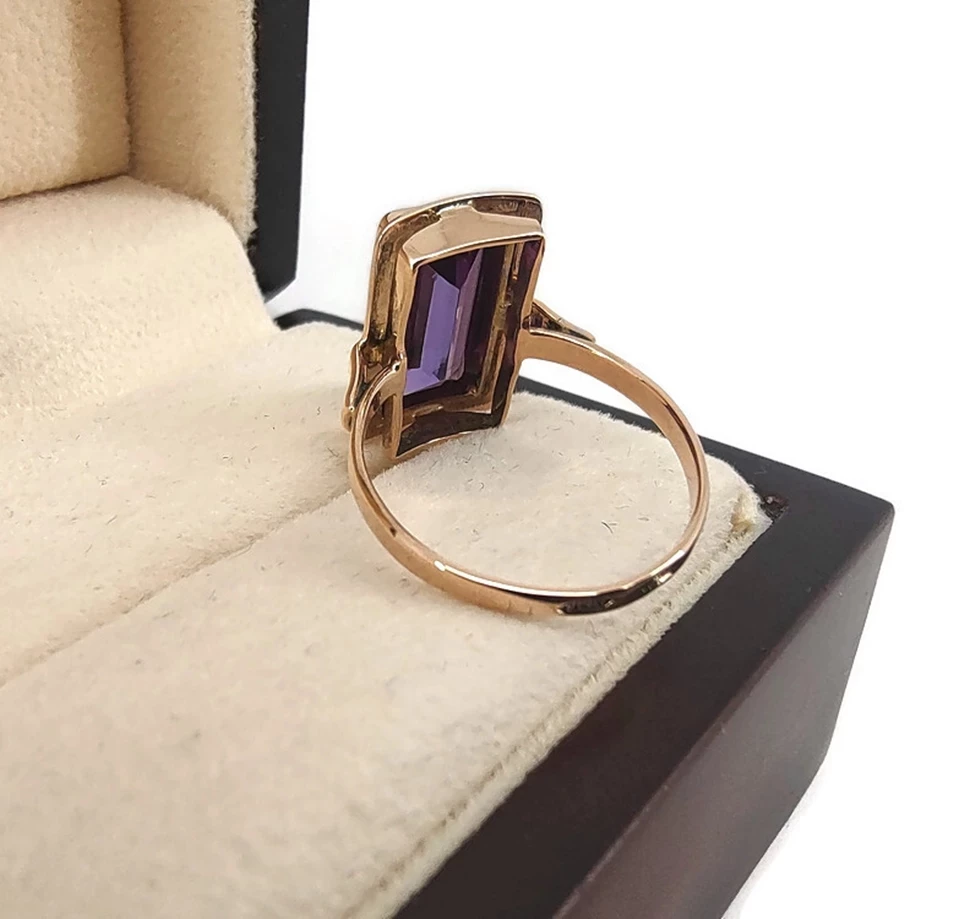 piekny-zloty-pierscionek-z-fioletowym-kamieniem-p585-371g-rozm16-kolor-249512-1647429