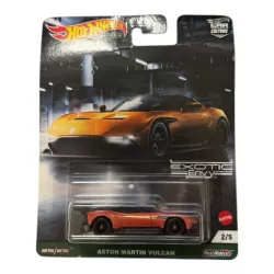 HOT WHEELS ASTON MARTIN VULCAN PREMIUM EXOTIC ENVY 2/5 EAN:887961905861