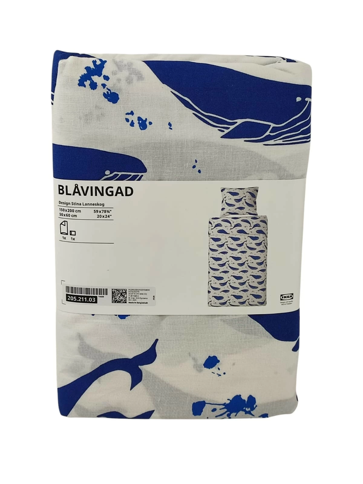 ikea-blavingad-komplet-poscieli-w-wieloryby-150-x-200-50-x-60-cm-ean-gtin-020521103004