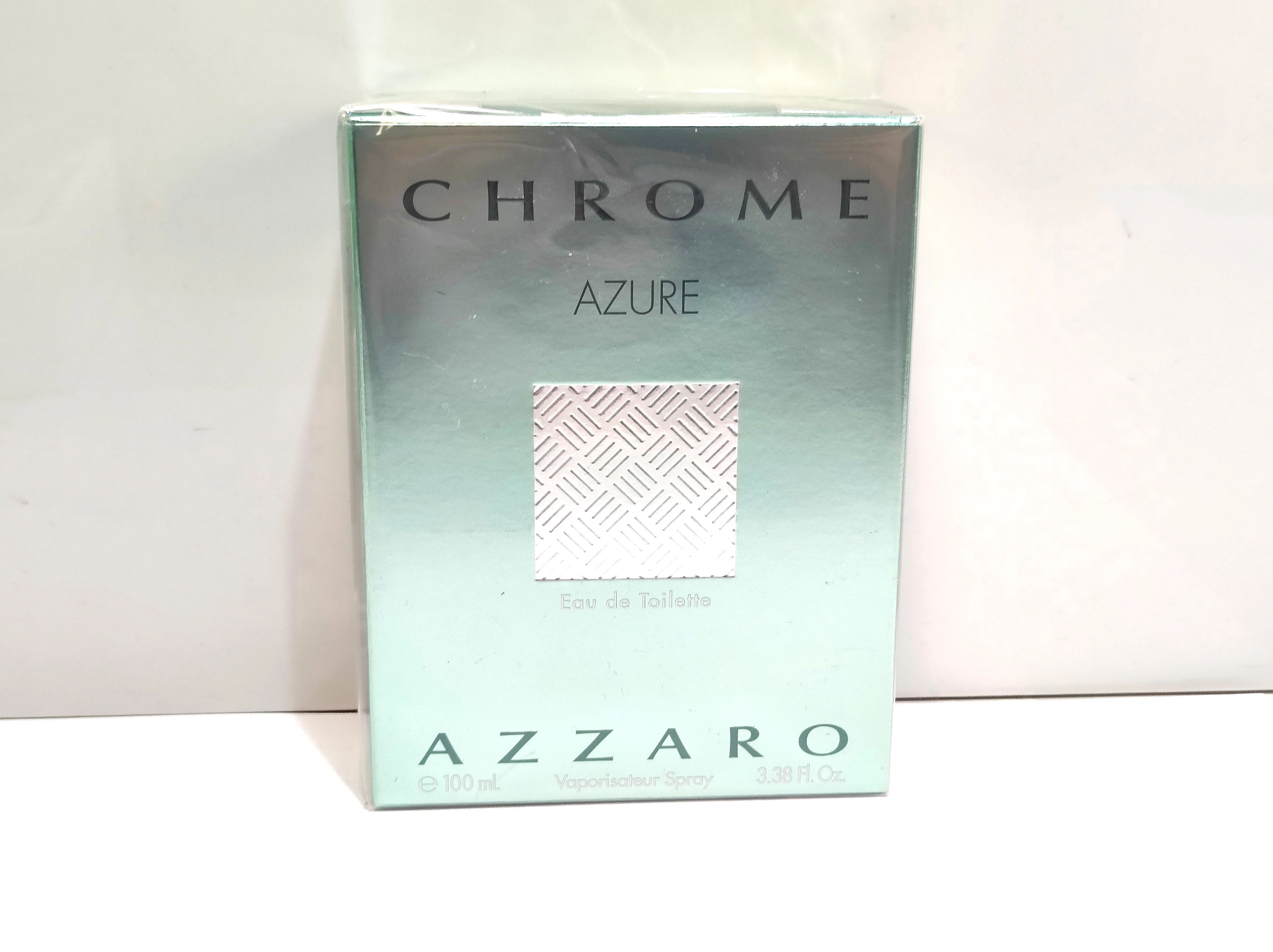 AZZARO CHROME AZURE EDT 100ML WODA TOALETOWA DLA MĘŻCZYZN Wody