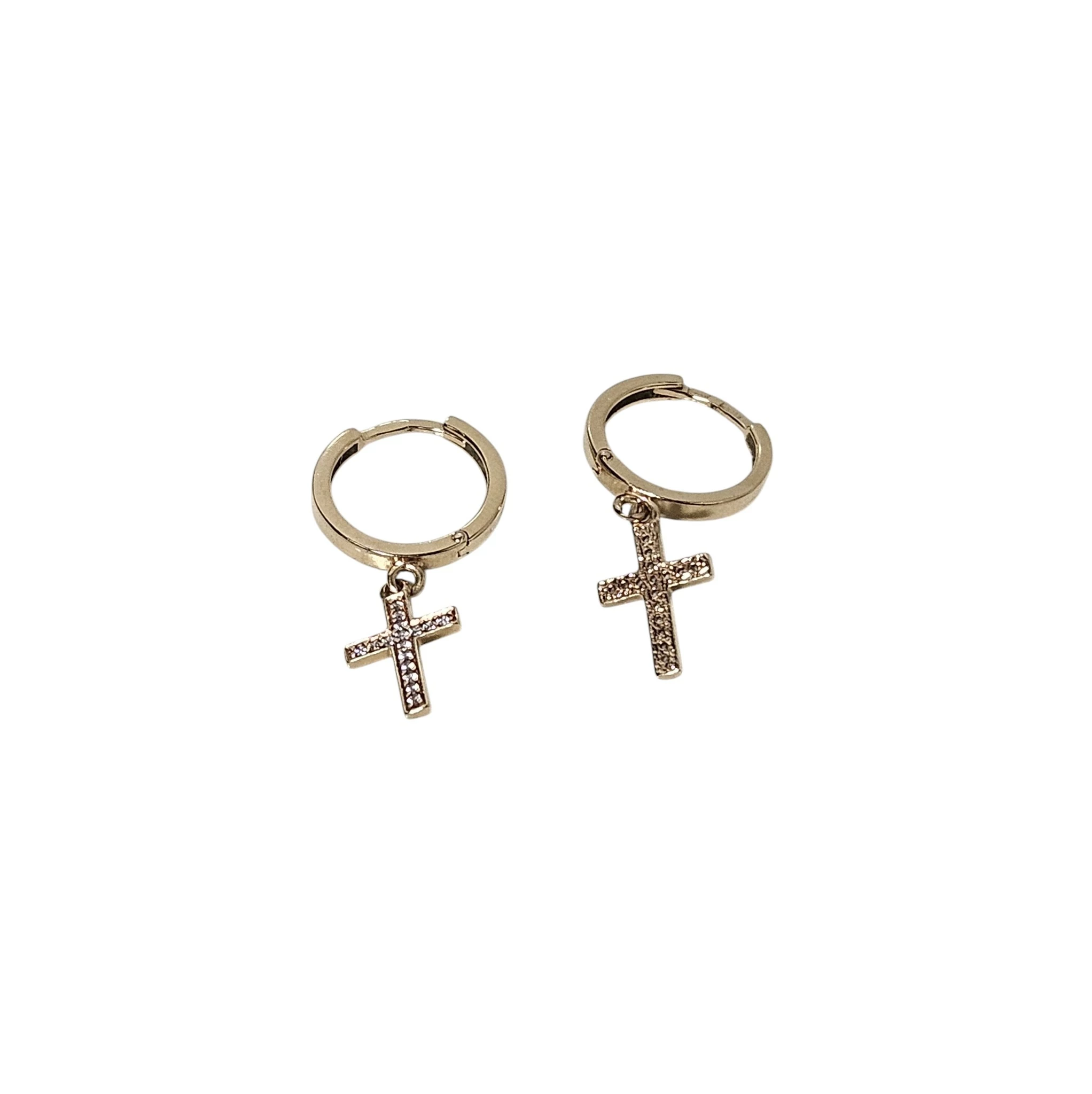 ladne-zlote-kolczyki-kolka-z-krzyzykami-311g-585-rodzaj-2205-2