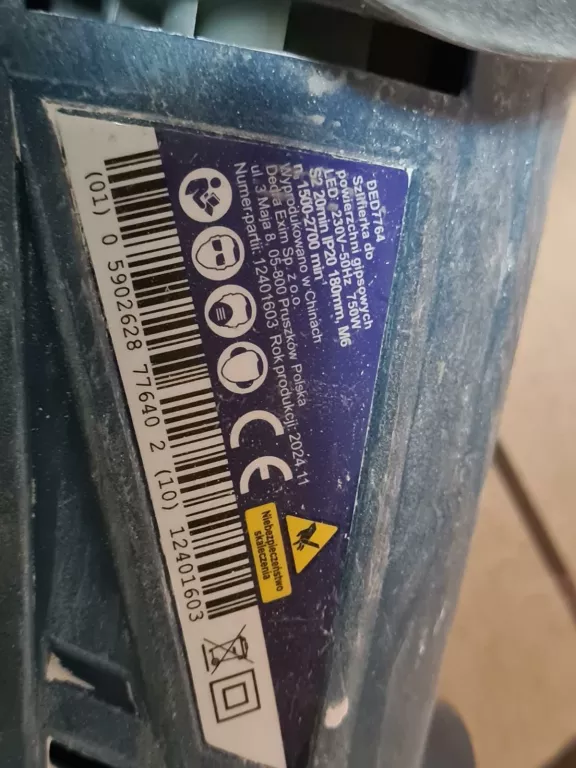 szlifierka-do-gipsu-dedra-ded7764-komplet-kod-producenta-ded7764