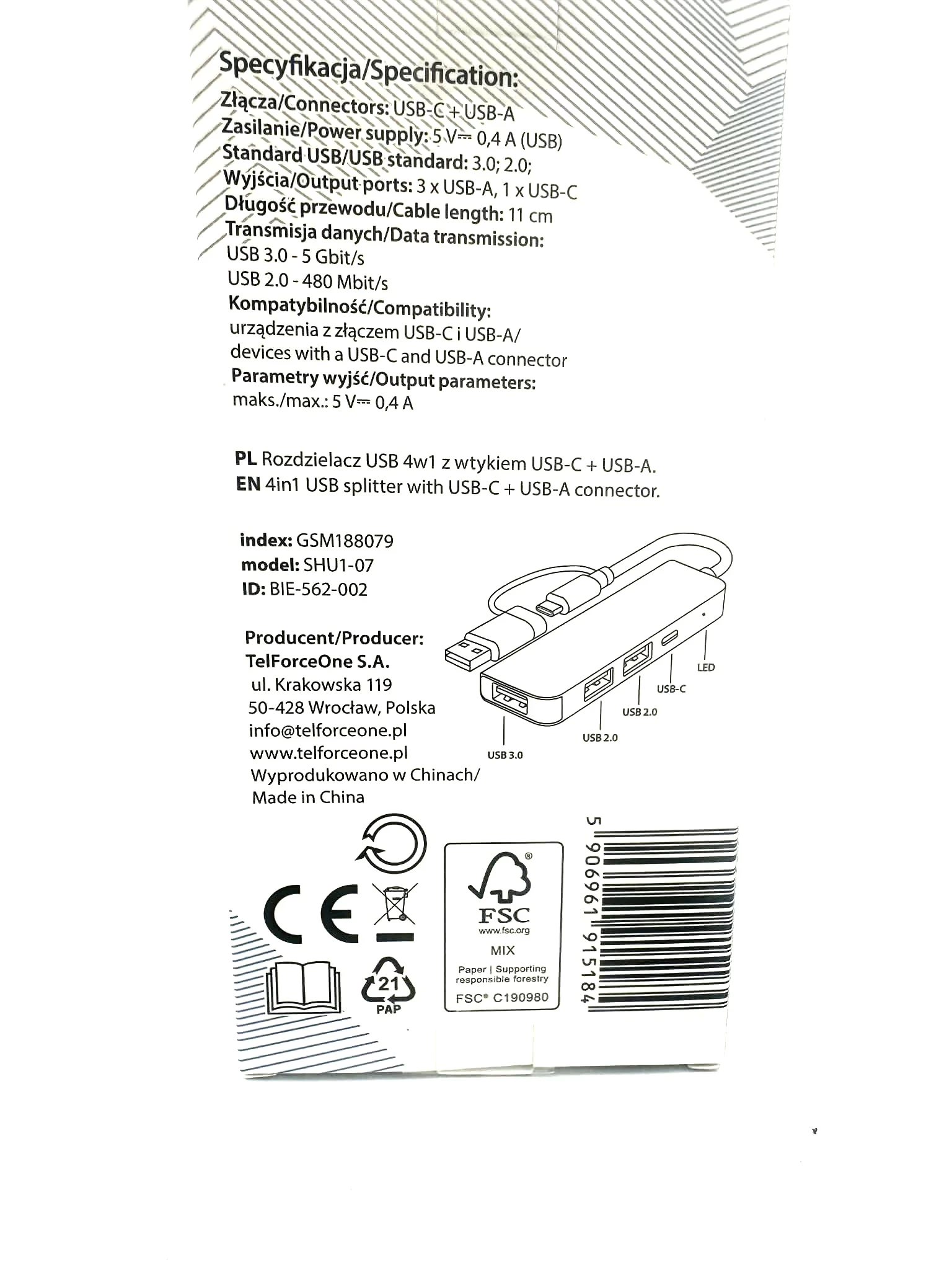 rozdzialacz-hub-4-w-1-ean-gtin-5906961915184