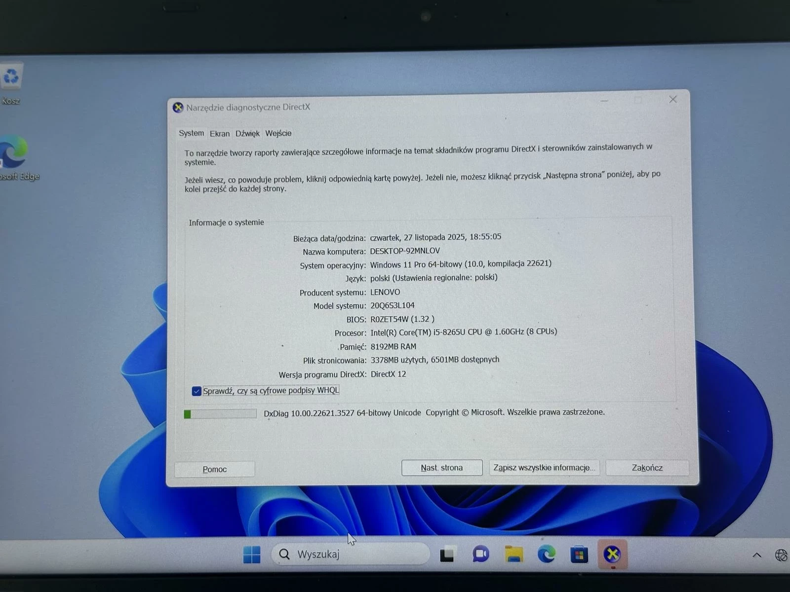 lenovo-l490-i5-8-8256-win-11-zasilacz-kod-producenta-thinkpad-l490-i5-8256-ssd-radeon-w11p-b