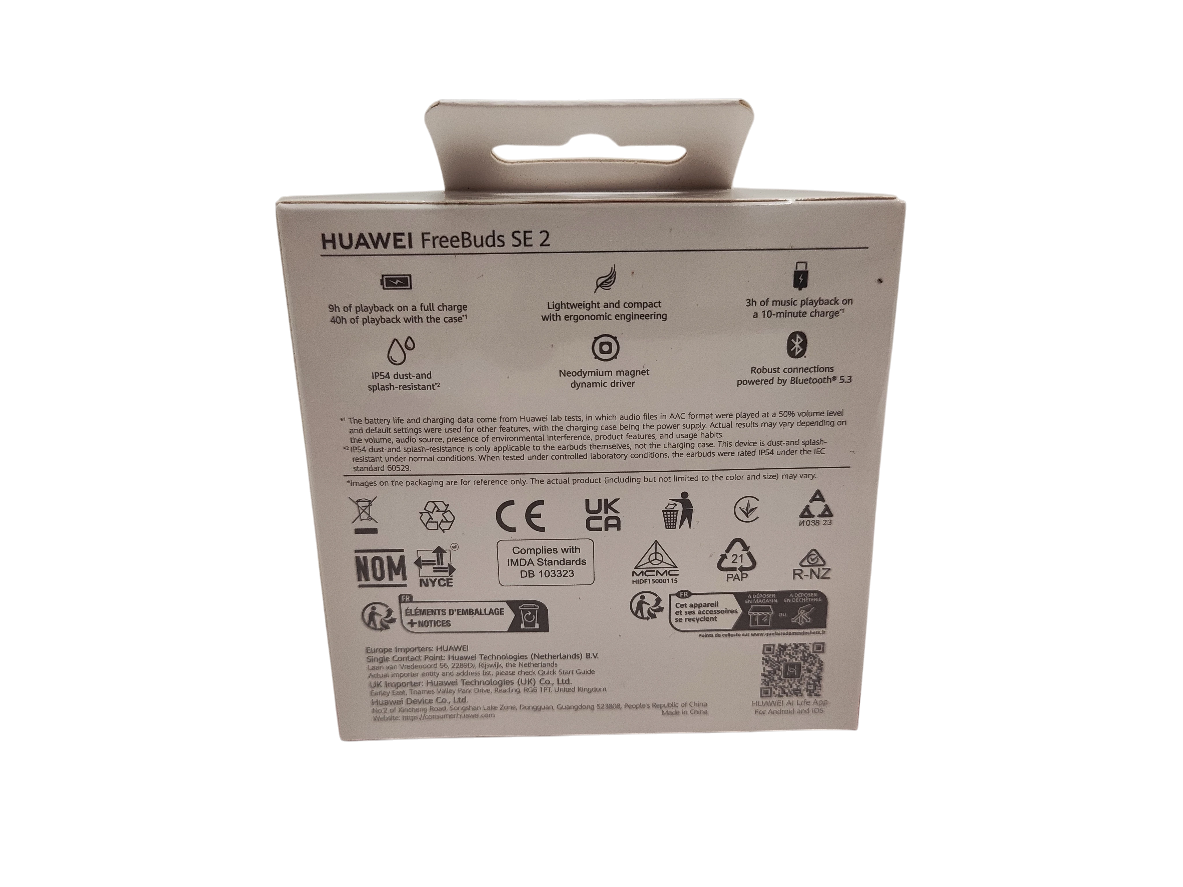 sluchawki-douszne-bt-huawei-freebuds-se-2-stan-bdb-komplet-ean-gtin-6942103104046