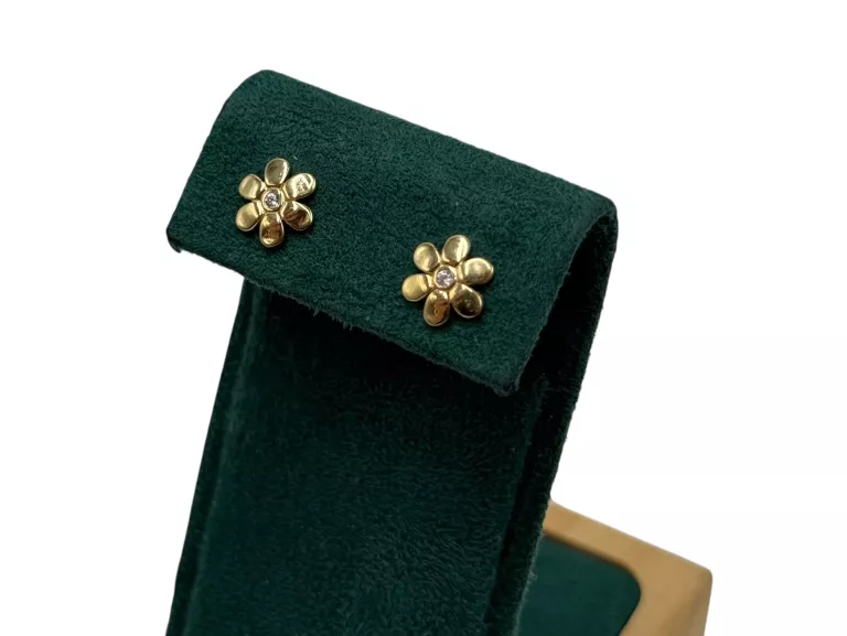 przepiekne-zlote-kolczyki-kwiatki-kwiatek-z-cyrkonia-585-117-k32-prusa-60-pruszkow