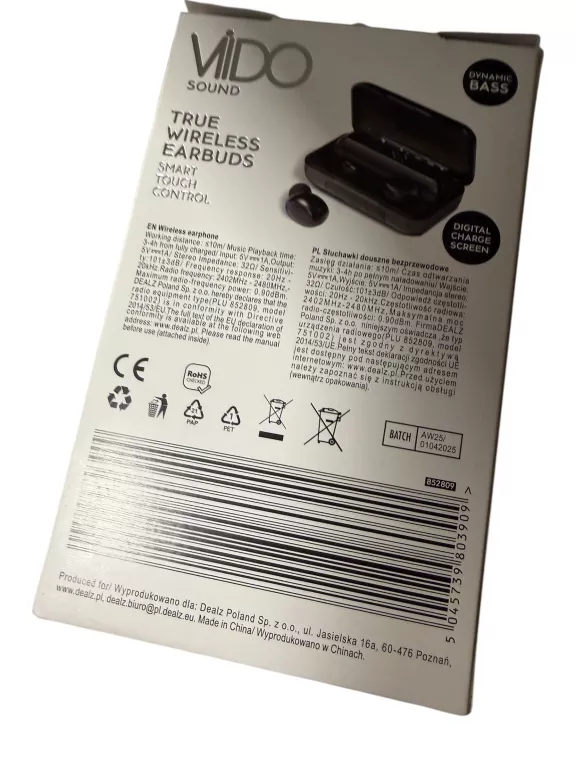 sluchawki-bluetooth-vido-ean-gtin-5045739803909