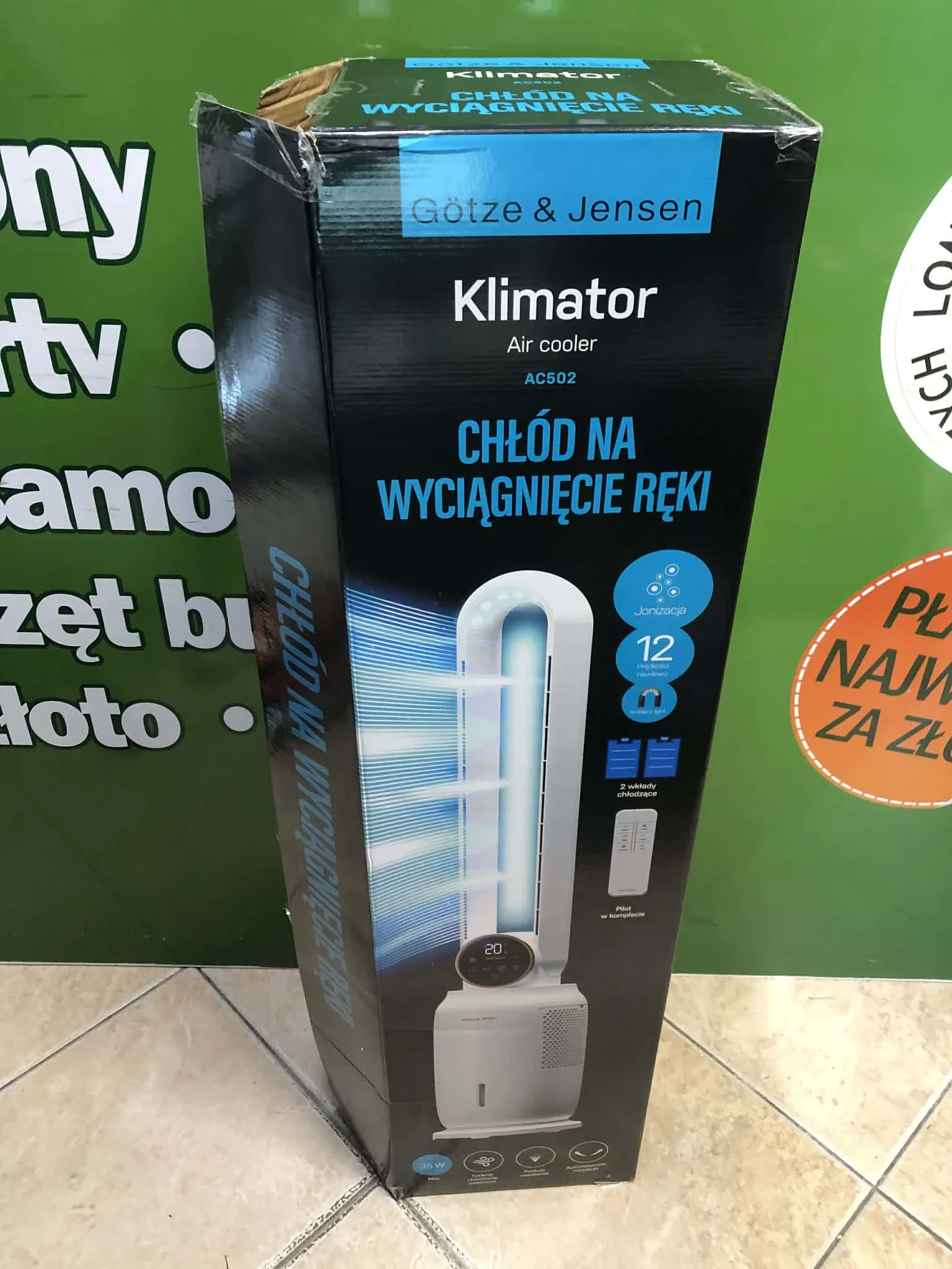 klimator-gotze-jensen-ac502-bialy-35w-kolbe-1a-pila