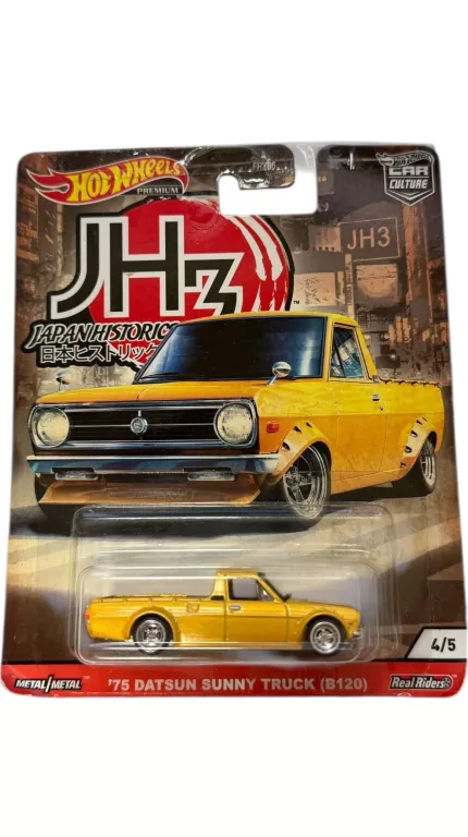 hot-wheels-premium-75-datsun-sunny-truck-b120-japan-historics-45-jednosci-narodowej-45-sj-wroclaw