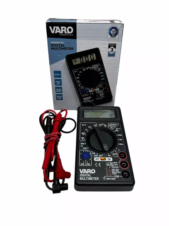 multimeter-varo-var1007625-kolbe-1a-pila